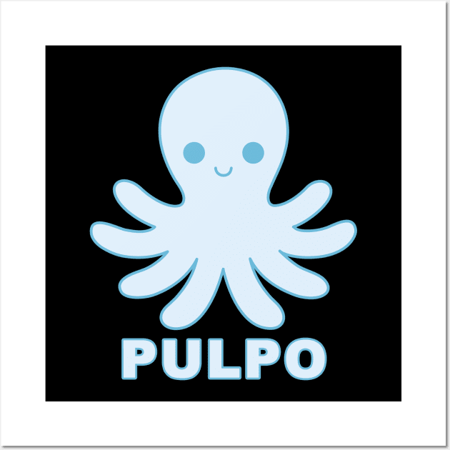 Pulpo Wall Art by JonnysLotTees